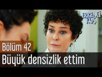Erkenci Kuş 42. Bölüm – Büyük Densizlik Ettim