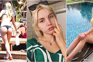 Aleyna Tilki Kilo Eleştirilerine İnat Verdiği Bikinili Pozlarla Sosyal Medyayı Sallamaya Devam Ediyor!