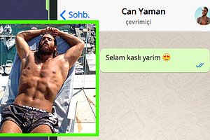 WhatsApp’ta Can Yaman’ı Tavlayabilecek misin?