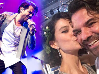 Kenan konser verdi, Beren sahne arkasında eğlendi